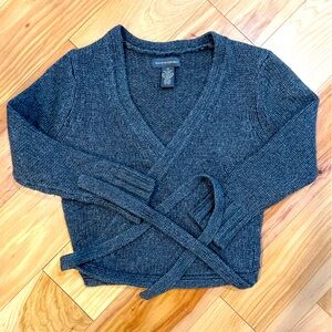 Preowned Banana Republic Copped Wrap Sweater